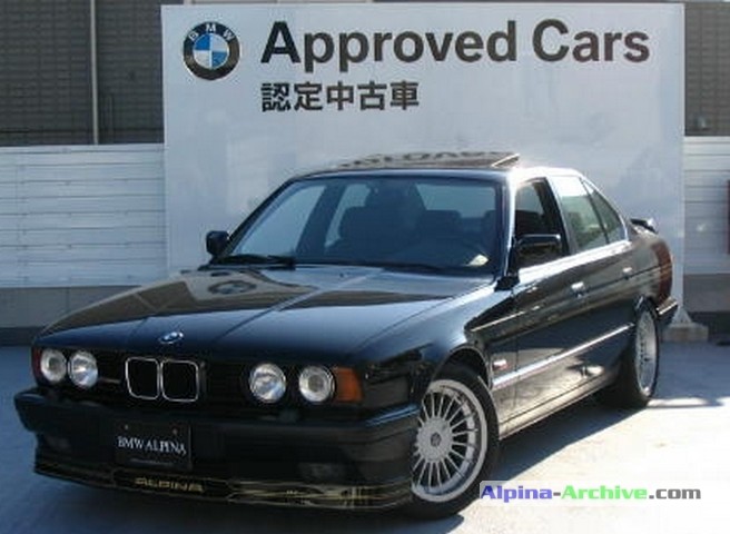 Alpina Archive Car Profile Bmw Alpina B10 Biturbo 145